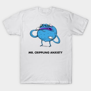 Mr Men Grown Up - Crippling Anxiety T-Shirt